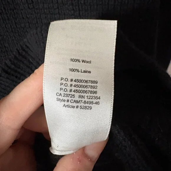 Aritzia Wilfred Only Slit Slip Midi Dress Classic Navy Blue Size XS - Picture 11 of 11